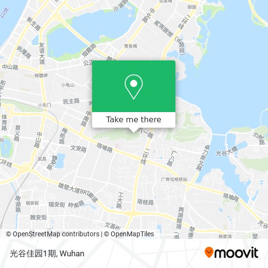 光谷佳园1期 map