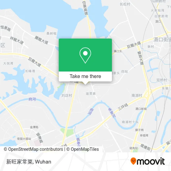 新旺家常菜 map