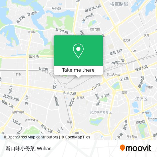 新口味小份菜 map