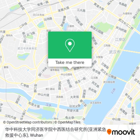华中科技大学同济医学院中西医结合研究所(亚洲紧急救援中心东) map