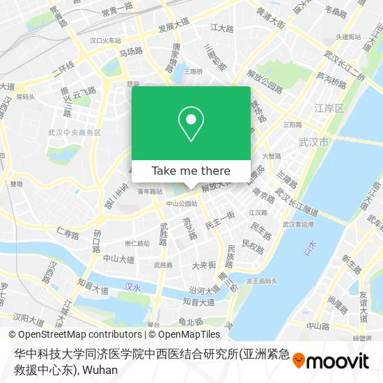 华中科技大学同济医学院中西医结合研究所(亚洲紧急救援中心东) map