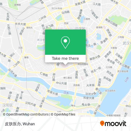 皮肤医办 map