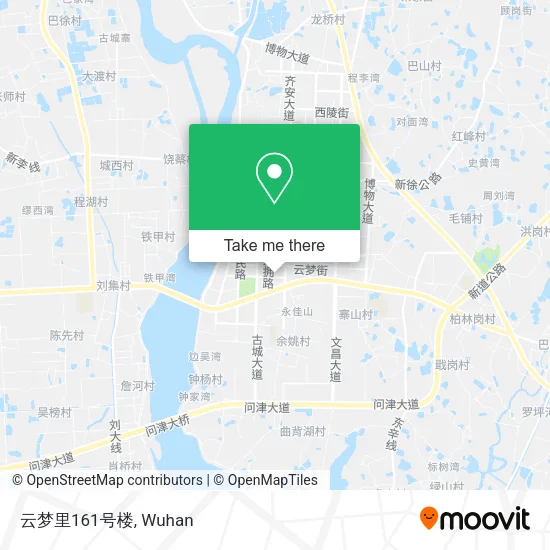 云梦里161号楼 map