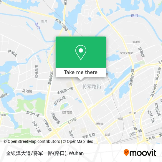 金银潭大道/将军一路(路口) map