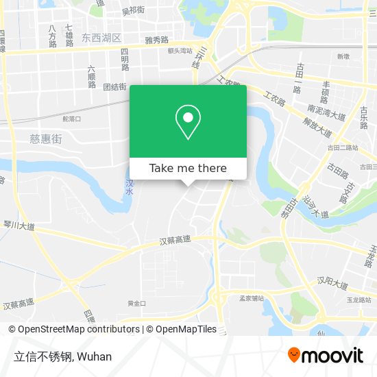 立信不锈钢 map