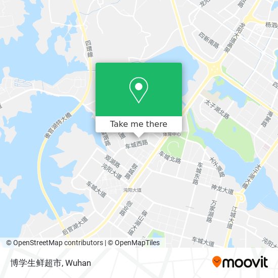 博学生鲜超市 map