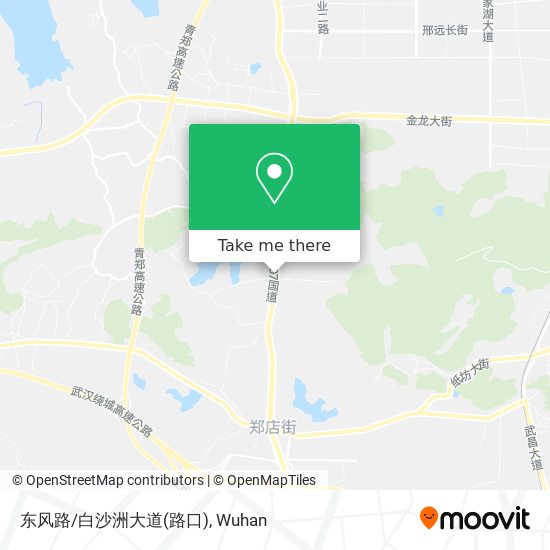 东风路/白沙洲大道(路口) map