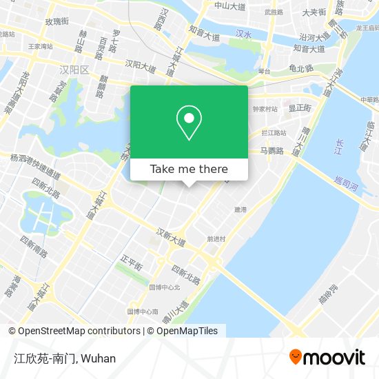江欣苑-南门 map