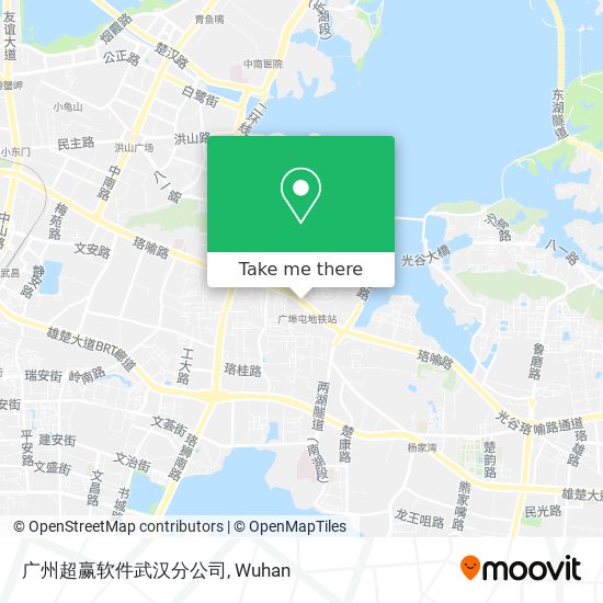 广州超赢软件武汉分公司 map