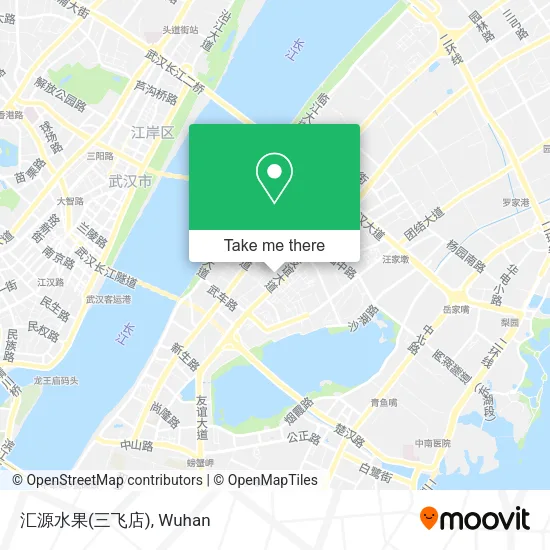 汇源水果(三飞店) map