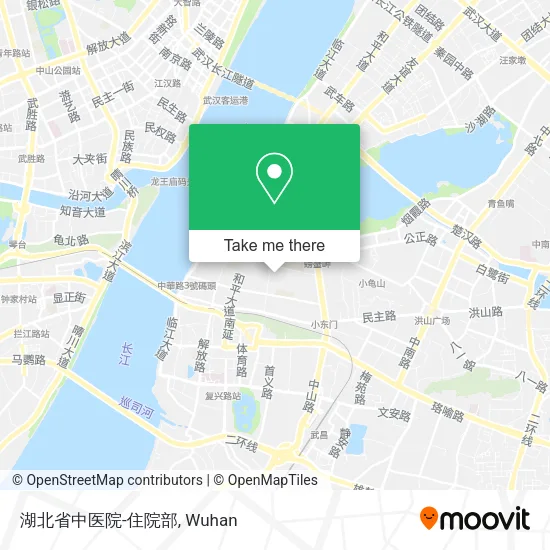 湖北省中医院-住院部 map