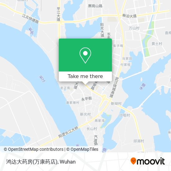 鸿达大药房(万康药店) map