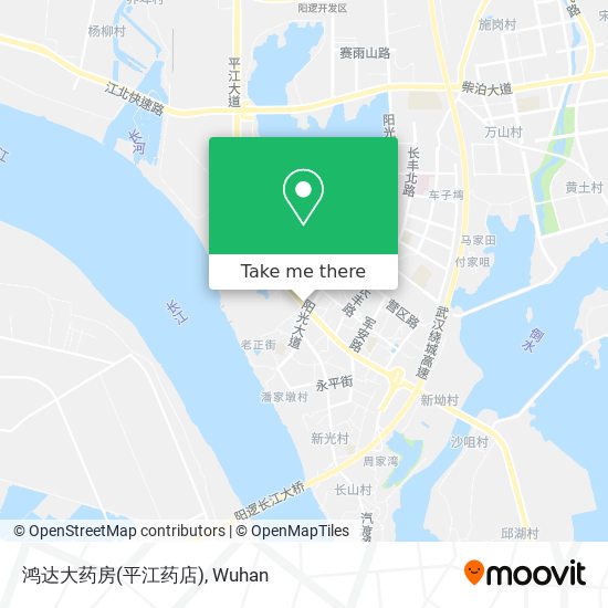 鸿达大药房(平江药店) map
