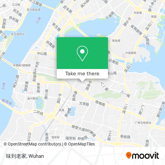 味到老家 map