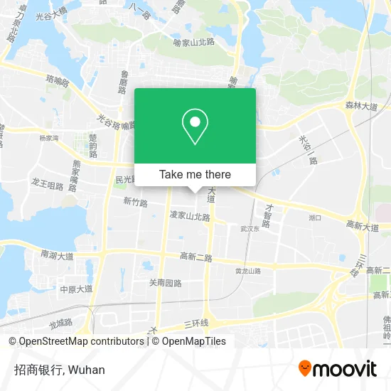 招商银行 map