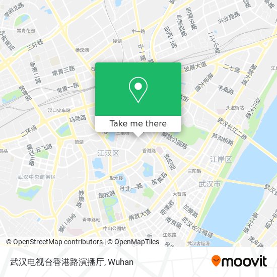 武汉电视台香港路演播厅 map