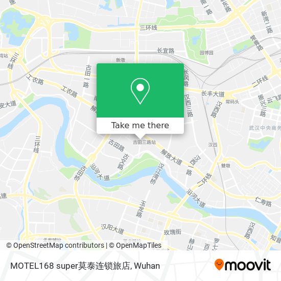 MOTEL168 super莫泰连锁旅店 map