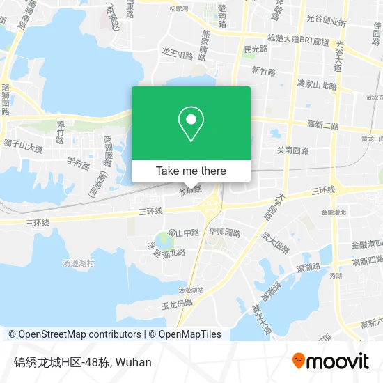锦绣龙城H区-48栋 map