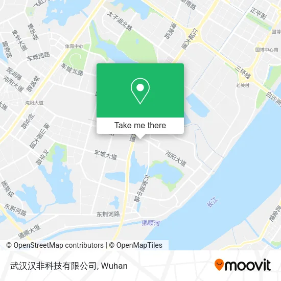 武汉汉非科技有限公司 map
