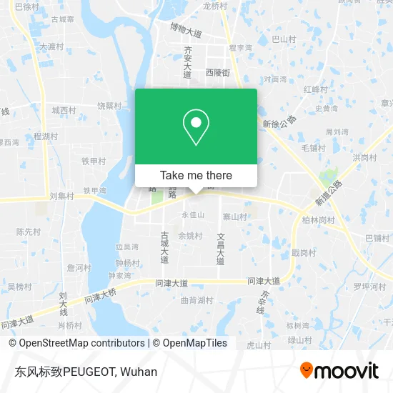 东风标致PEUGEOT map