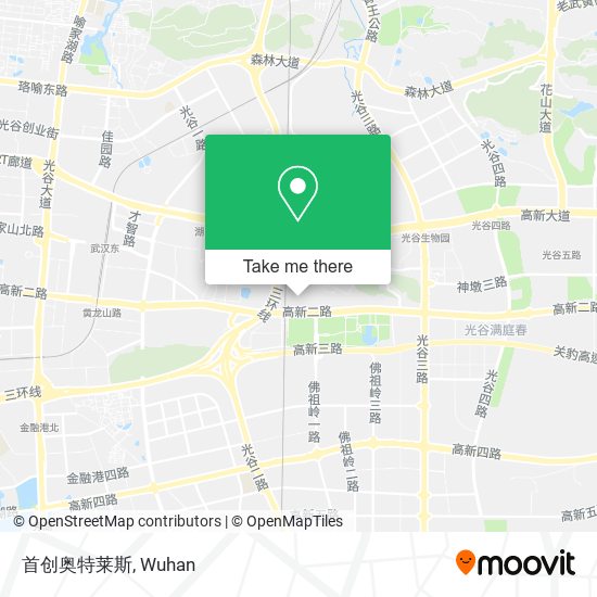 首创奥特莱斯 map
