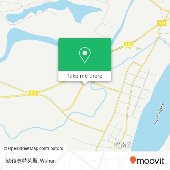 欧镇奥特莱斯 map
