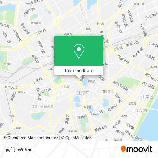 南门 map
