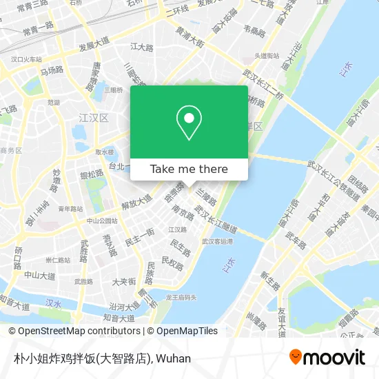 朴小姐炸鸡拌饭(大智路店) map