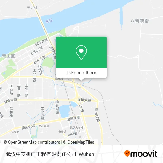 武汉申安机电工程有限责任公司 map