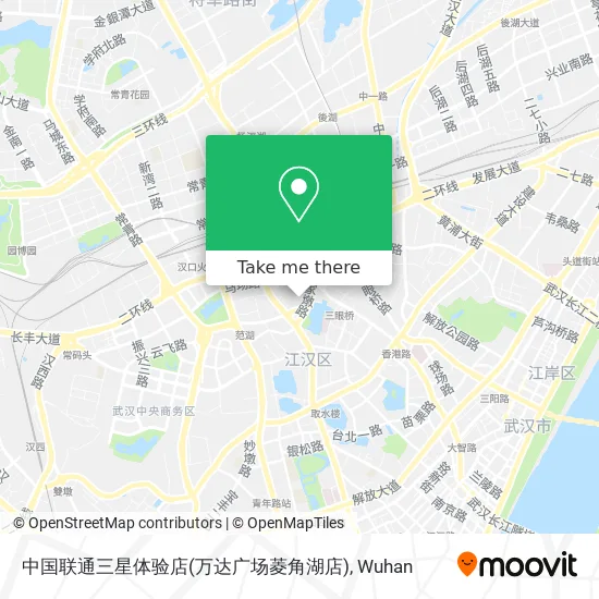 中国联通三星体验店(万达广场菱角湖店) map