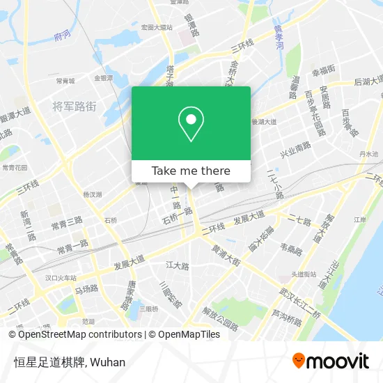 恒星足道棋牌 map