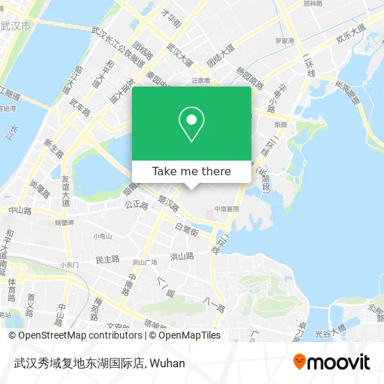 武汉秀域复地东湖国际店 map