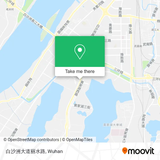白沙洲大道丽水路 map
