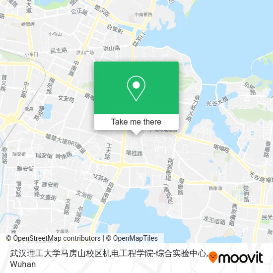武汉理工大学马房山校区机电工程学院-综合实验中心 map