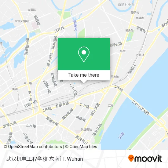 武汉机电工程学校-东南门 map