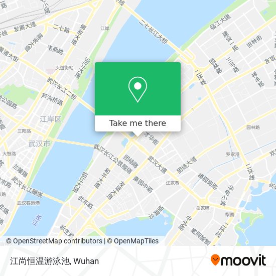 江尚恒温游泳池 map