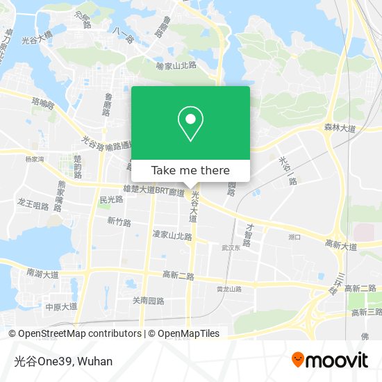 光谷One39 map