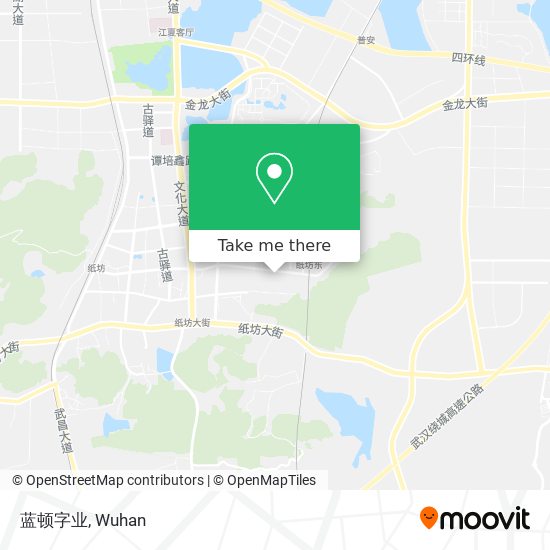 蓝顿字业 map