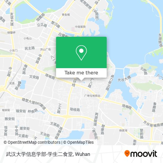 武汉大学信息学部-学生二食堂 map