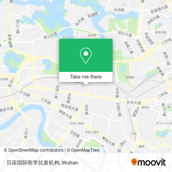 贝蓓国际医学抗衰机构 map