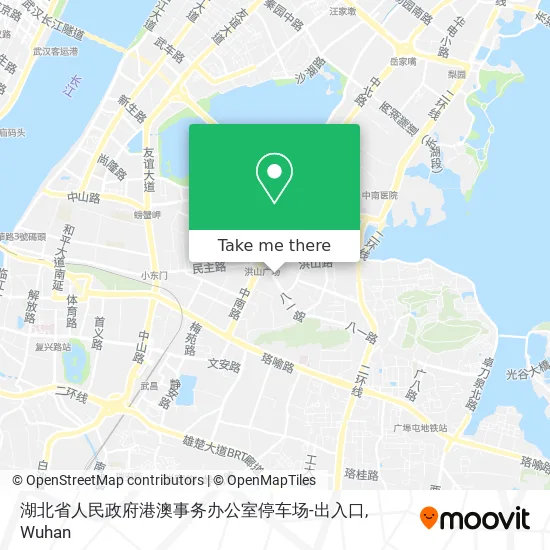 湖北省人民政府港澳事务办公室停车场-出入口 map