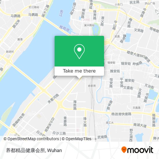 养都精品健康会所 map