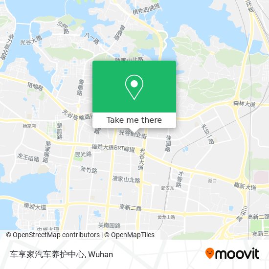 车享家汽车养护中心 map
