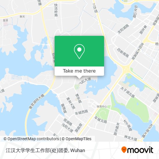 江汉大学学生工作部(处)团委 map