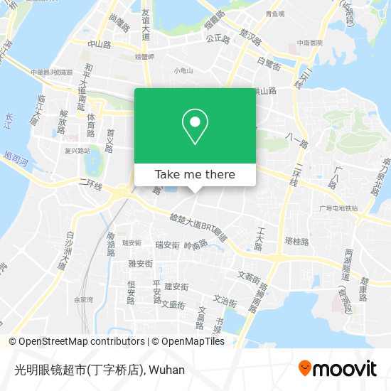光明眼镜超市(丁字桥店) map