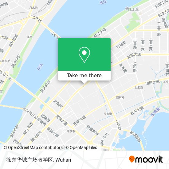 徐东华城广场教学区 map
