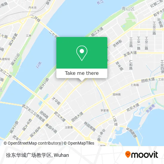 徐东华城广场教学区 map