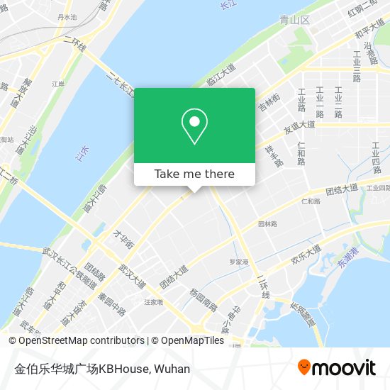 金伯乐华城广场KBHouse map