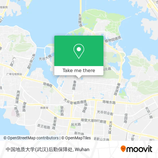 中国地质大学(武汉)后勤保障处 map