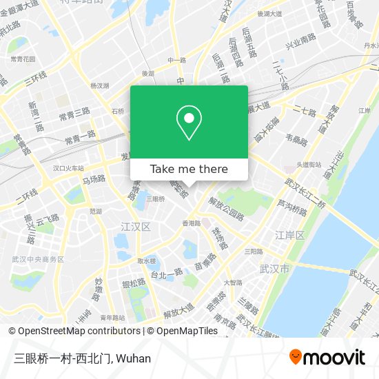 三眼桥一村-西北门 map